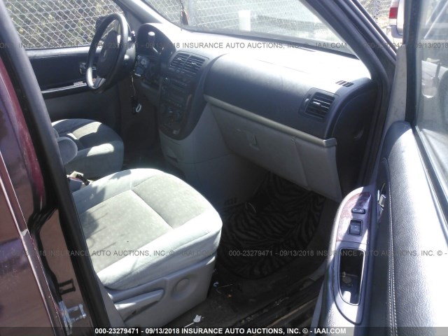 1GNDV23178D198333 - 2008 CHEVROLET UPLANDER LS Bordo foto 5