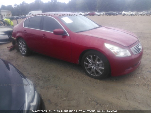 JNKCV61E69M304840 - 2009 INFINITI G37 JOURNEY/SPORT RED photo 1