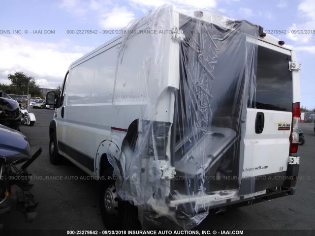 3C6TRVAG4FE519846 - 2015 RAM PROMASTER 1500 1500 STANDARD WHITE photo 3