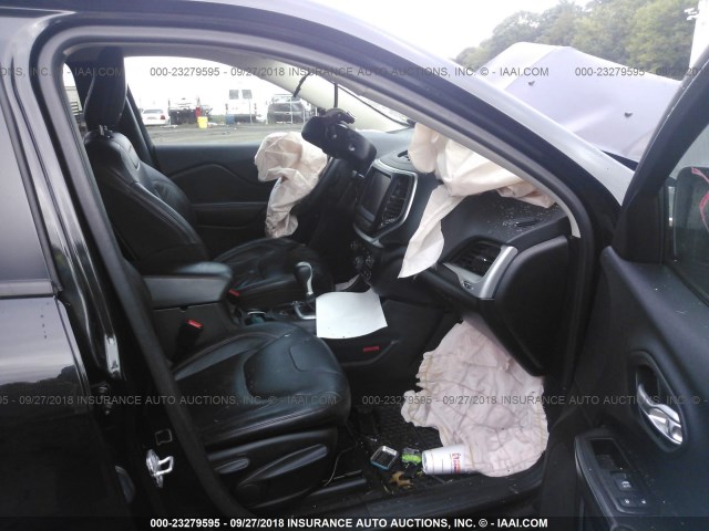 1C4PJMBS6EW170241 - 2014 JEEP CHEROKEE TRAILHAWK 黑色 照片 5