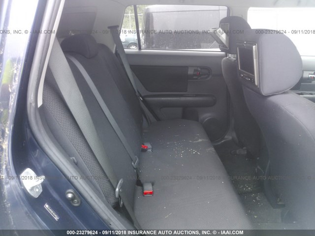 JTLKE50E181045364 - 2008 TOYOTA SCION XB Mavi foto 8