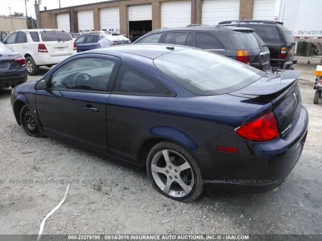 1G2AT18H297229283 - 2009 PONTIAC G5 GT Dark Blue photo 3