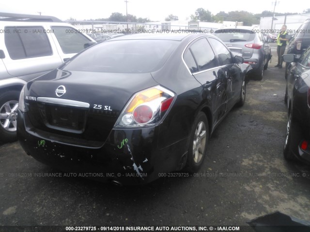 1N4AL21E48C158326 - 2008 NISSAN ALTIMA 2.5/2.5S BLACK photo 4