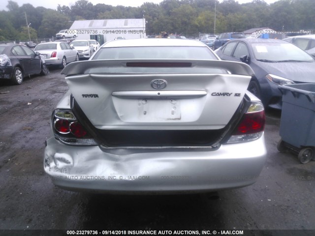 4T1BE32K25U609483 - 2005 TOYOTA CAMRY LE/XLE/SE Күміс фото 6