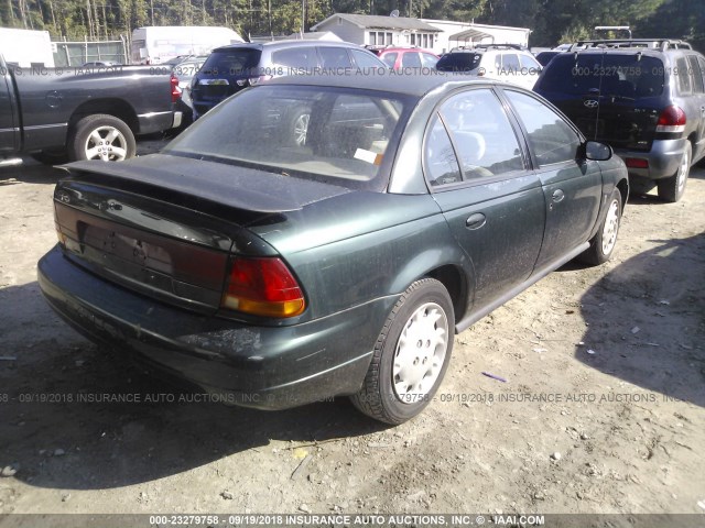 1G8ZK5272TZ344982 - 1996 SATURN SL2 GREEN photo 4