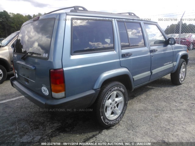 1J4FT68S5XL535421 - 1999 JEEP CHEROKEE SPORT/CLASSIC შავი ფოტო 4