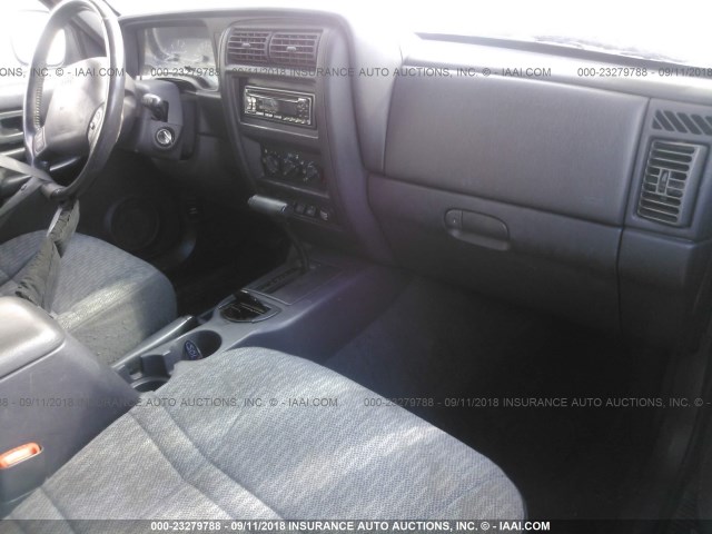 1J4FT68S5XL535421 - 1999 JEEP CHEROKEE SPORT/CLASSIC შავი ფოტო 5