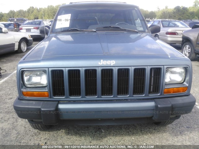 1J4FT68S5XL535421 - 1999 JEEP CHEROKEE SPORT/CLASSIC შავი ფოტო 6