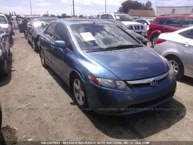 2HGFA16938H532208 - 2008 HONDA CIVIC EXL 蓝色 照片 1