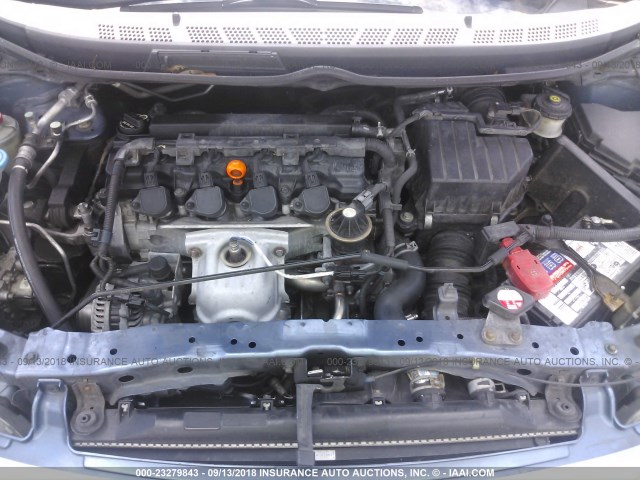 2HGFA16938H532208 - 2008 HONDA CIVIC EXL 蓝色 照片 10