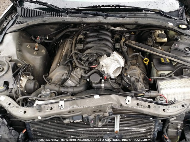 1LNHM87A85Y659226 - 2005 LINCOLN LS GRAY photo 10