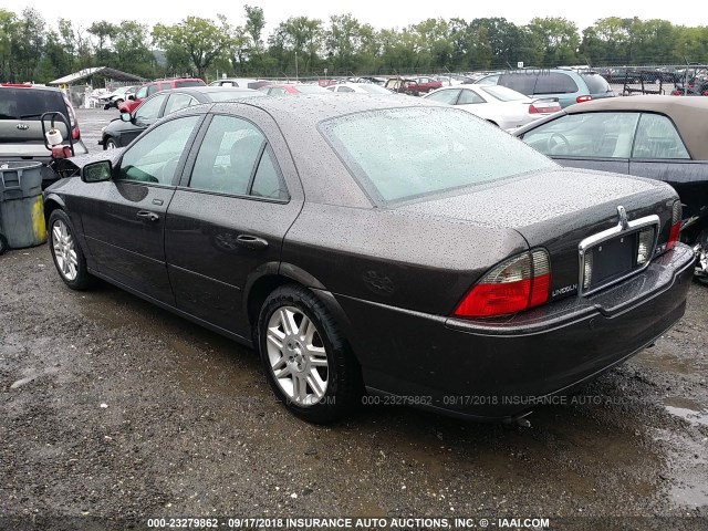 1LNHM87A85Y659226 - 2005 LINCOLN LS GRAY photo 3
