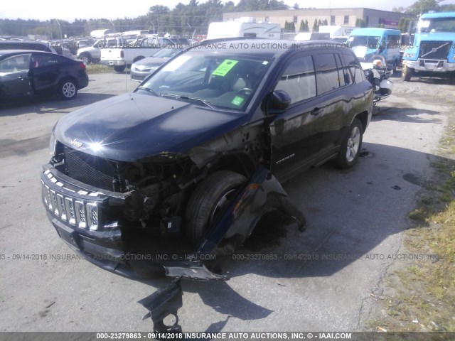 1C4NJDEB0FD208403 - 2015 JEEP COMPASS LATITUDE 黑色 照片 2