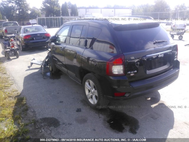 1C4NJDEB0FD208403 - 2015 JEEP COMPASS LATITUDE 黑色 照片 3