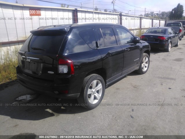 1C4NJDEB0FD208403 - 2015 JEEP COMPASS LATITUDE 黑色 照片 4