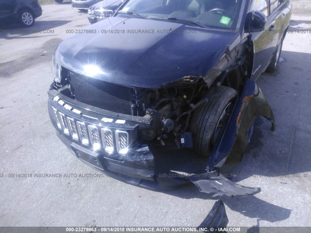 1C4NJDEB0FD208403 - 2015 JEEP COMPASS LATITUDE 黑色 照片 6