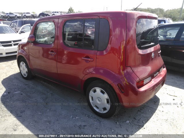 JN8AZ2KR9BT209650 - 2011 NISSAN CUBE S/SL/KROM RED photo 3