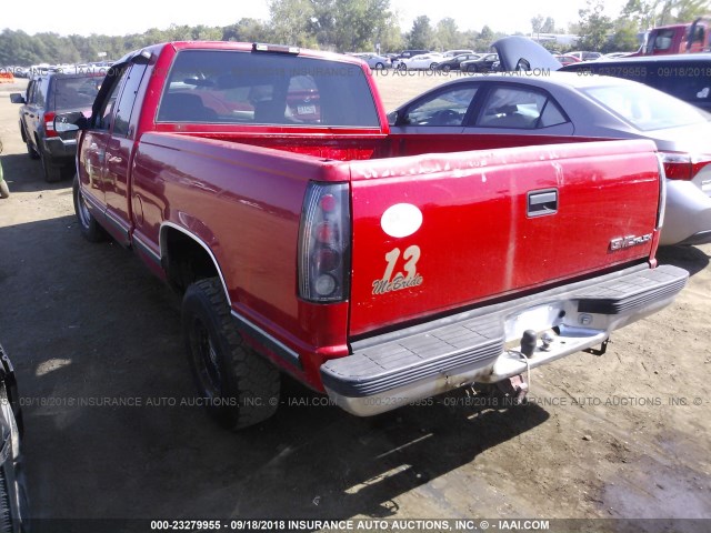 2GTEC19M1T1526980 - 1996 GMC SIERRA C1500 RED photo 3