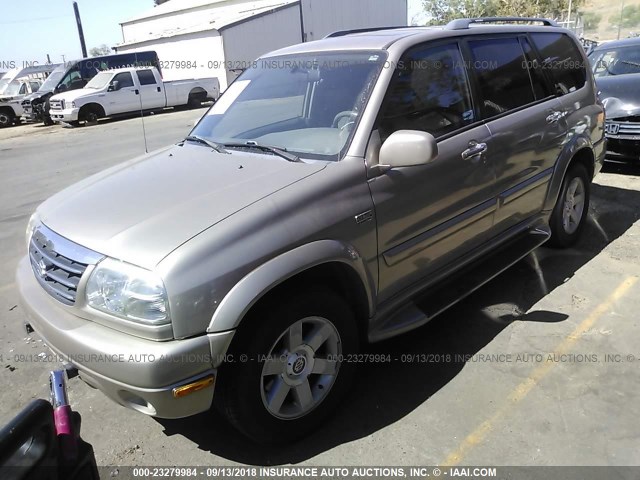 JS3TX92V514117655 - 2001 SUZUKI GRAND VITARA XL7 TOURING/XL7 LIMITED BROWN photo 2