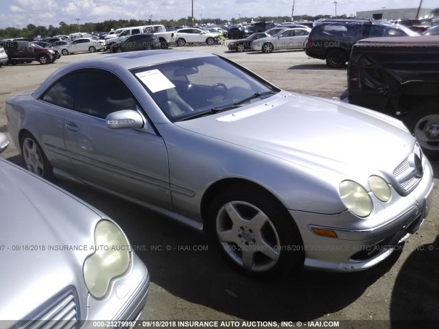 WDBPJ75J53A037418 - 2003 MERCEDES-BENZ CL 500 SILVER photo 1