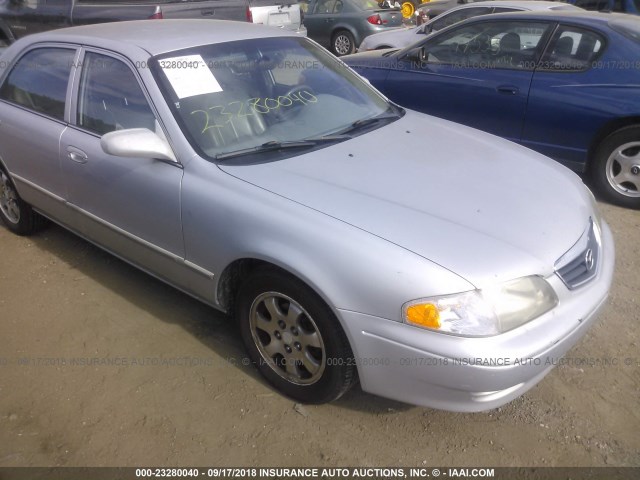 1YVGF22C9Y5154277 - 2000 MAZDA 626 ES/LX SILVER photo 1