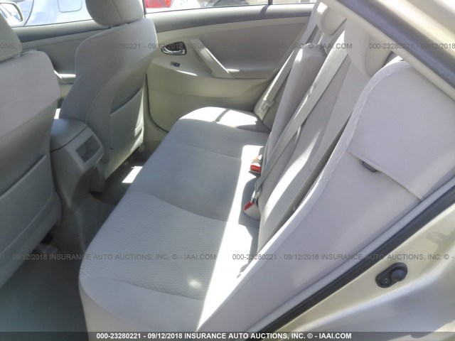 4T1BF3EK2BU672300 - 2011 TOYOTA CAMRY SE/LE/XLE 金色 照片 8