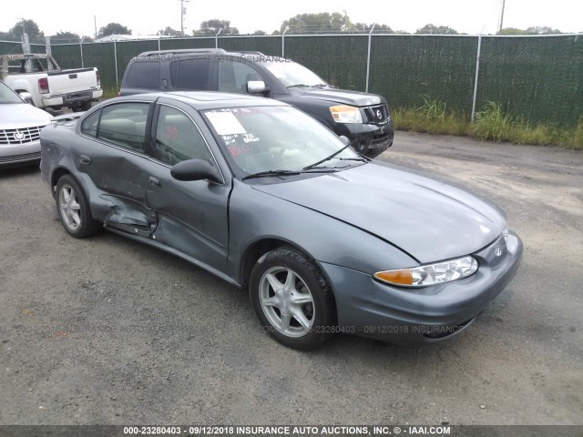 1G3NL52E83C241939 - 2003 OLDSMOBILE ALERO GL BLUE photo 1