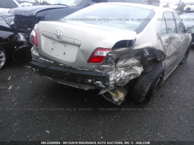 4T1BE46K27U044087 - 2007 TOYOTA CAMRY NEW GENERAT CE/LE/XLE/SE TAN photo 6