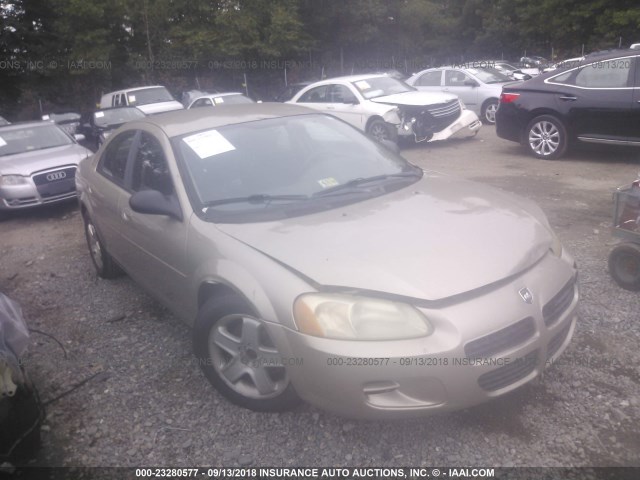 1B3EL46X13N533427 - 2003 DODGE STRATUS SE/SXT GOLD photo 1