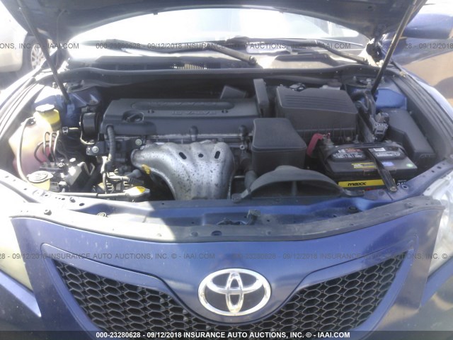 4T1BE46K29U351231 - 2009 TOYOTA CAMRY SE/LE/XLE 蓝色 照片 10