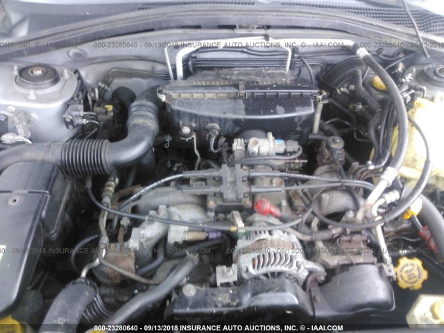 JF1SG65664H767577 - 2004 SUBARU FORESTER 2.5XS Argent photo 10