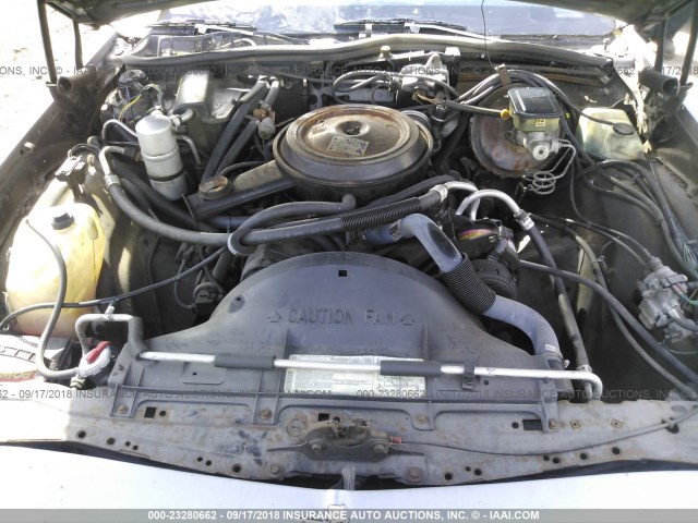 2G1AN69H1D1243160 - 1983 CHEVROLET CAPRICE CLASSIC GRAY photo 10