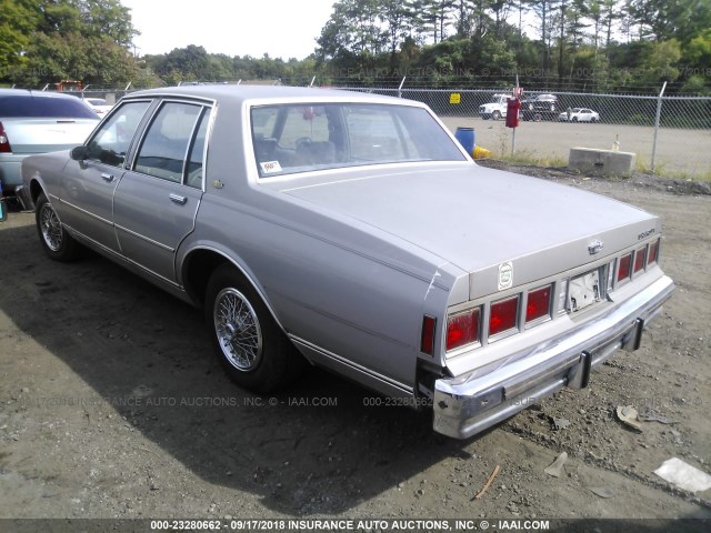 2G1AN69H1D1243160 - 1983 CHEVROLET CAPRICE CLASSIC GRAY photo 3