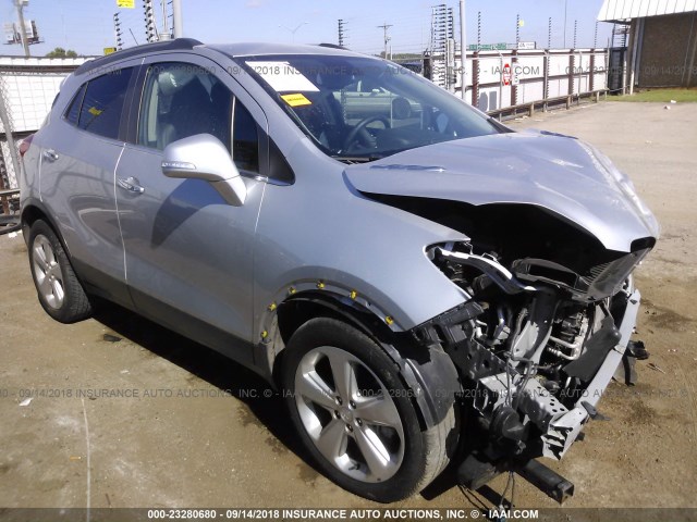 KL4CJBSB0FB220010 - 2015 BUICK ENCORE CONVENIENCE 银色 照片 1