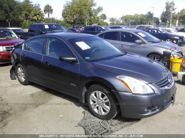 1N4CL2AP1AC154251 - 2010 NISSAN ALTIMA HYBRID GRAY photo 1