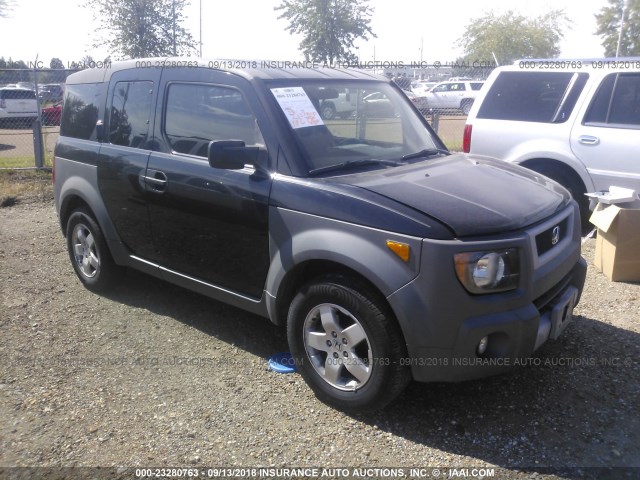 5J6YH28634L029992 - 2004 HONDA ELEMENT EX BLACK photo 1