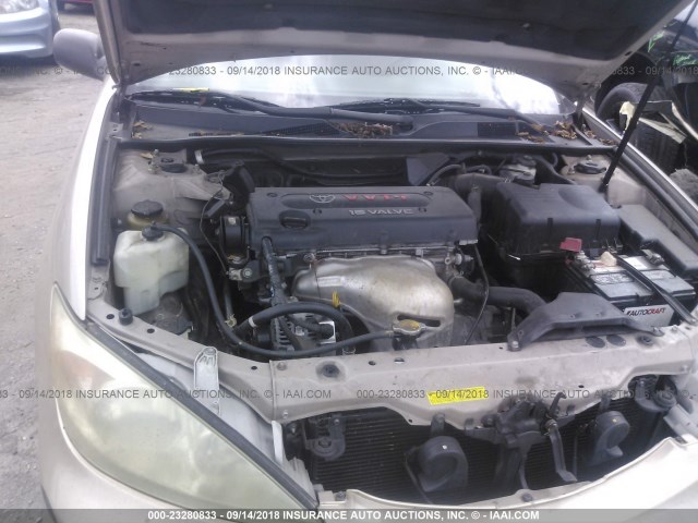 4T1BE32K23U707815 - 2003 TOYOTA CAMRY LE/XLE/SE Бежевый фото 10