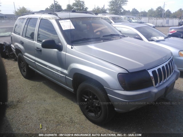 1J4GW48N4YC276870 - 2000 JEEP GRAND CHEROKEE LAREDO SILVER photo 1