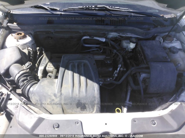1G1AK18F567717886 - 2006 CHEVROLET COBALT LS 白色 照片 10