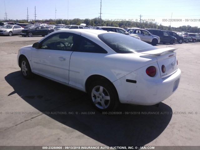 1G1AK18F567717886 - 2006 CHEVROLET COBALT LS 白色 照片 3