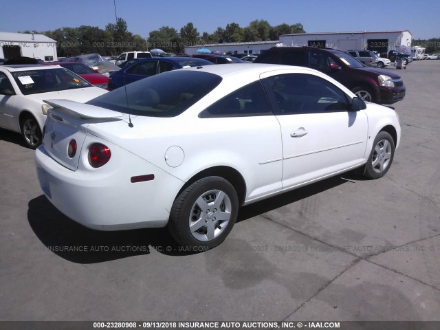 1G1AK18F567717886 - 2006 CHEVROLET COBALT LS 白色 照片 4