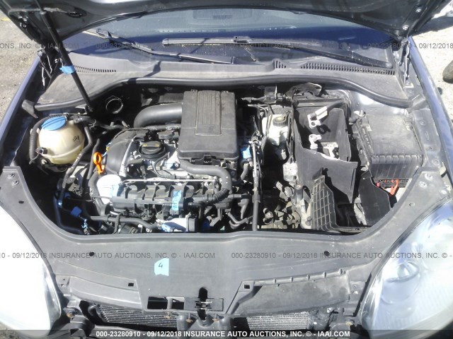 3VWRJ71K39M033675 - 2009 VOLKSWAGEN JETTA WOLFSBURG 灰色 照片 10