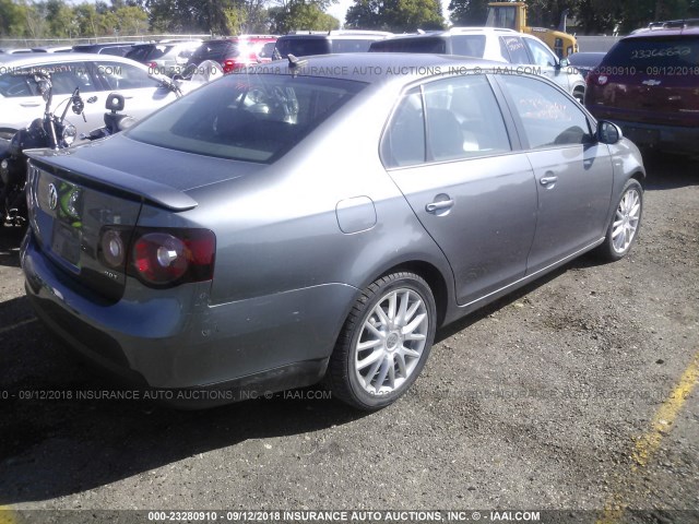 3VWRJ71K39M033675 - 2009 VOLKSWAGEN JETTA WOLFSBURG 灰色 照片 4