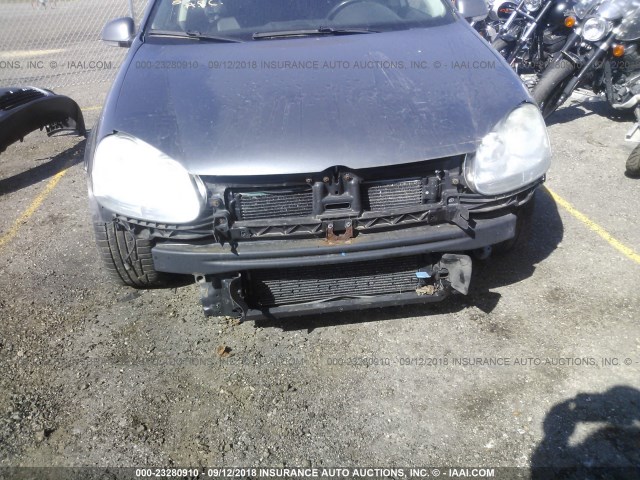 3VWRJ71K39M033675 - 2009 VOLKSWAGEN JETTA WOLFSBURG 灰色 照片 6