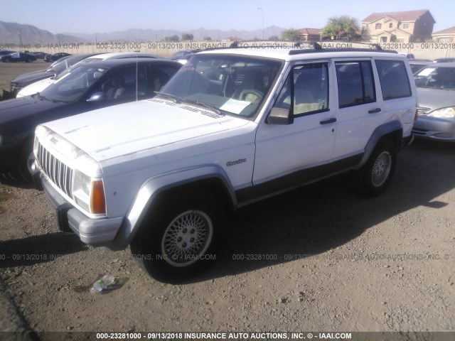 1J4FT78S7SL663612 - 1995 JEEP CHEROKEE COUNTRY WHITE photo 2