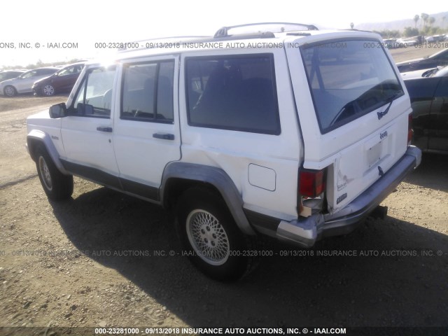 1J4FT78S7SL663612 - 1995 JEEP CHEROKEE COUNTRY WHITE photo 3