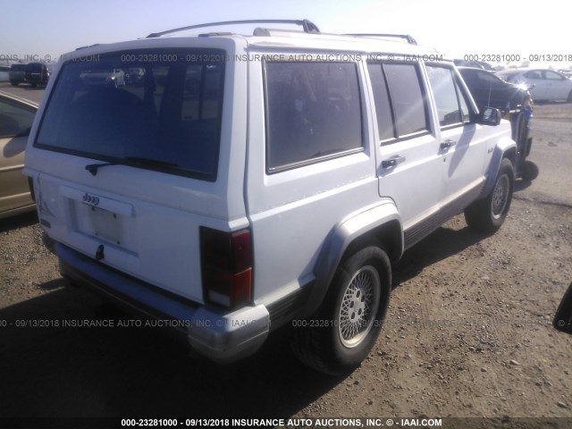 1J4FT78S7SL663612 - 1995 JEEP CHEROKEE COUNTRY WHITE photo 4