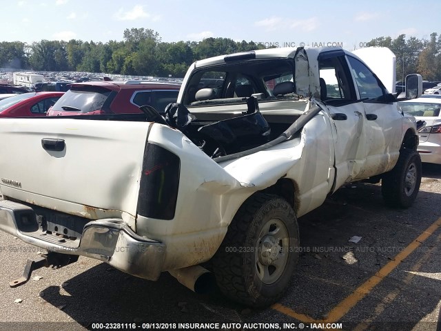 1D7KS28C46J202085 - 2006 DODGE RAM 2500 ST/SLT 白色 照片 4