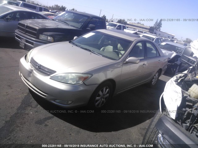 4T1BF30K94U074702 - 2004 TOYOTA CAMRY LE/XLE/SE Qızıl foto 2