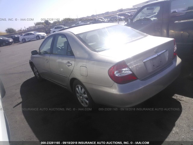 4T1BF30K94U074702 - 2004 TOYOTA CAMRY LE/XLE/SE Qızıl foto 3